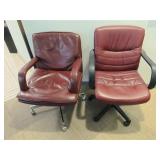 Leather office chairs