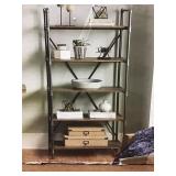 Allen And Roth 5 Shelf Book Case 31.5x17.5x60