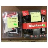 Kwikset Security Set & Entry Knob No Hardware