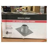 Insulated Chimney 0/12-6/12 Adjustable Roof