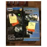 2 Clip On Towing Mirror