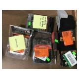 Chain Saw Blade, Socks, Screw Driver