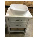 Single Vanity 24x20 With Sink 16x16