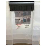 70 Quart Tote No Lid Clear