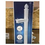 Plastic Mailbox Post White