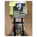 Kwikset Lock Set, Motion Activated Security Light,