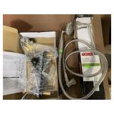 Towel Bar, Shower Head, Kitchen Faucet