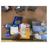 Kobalt Drill And Bits, Smoke Detectors, Roller