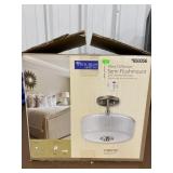 Progress Lighting With Clear Etched Glass