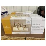 Portfolio 3 Light Vanity Bar Brushed Nickel Finish