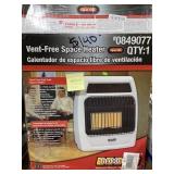 Dynaglo Vent Free Space Heater 18000 Btu