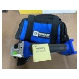 Kobalt 24v Max Grinder With Bag No Battery