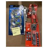 4.5" Saw Blades, Craftsman Flashlight, Hand Tools