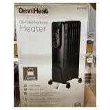 Omniheat 1500 Watts Oil Filled Radiator Heater