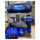 Kobalt 24 V Max Driver With Charger And Battery