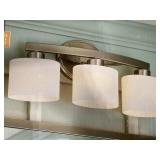 Allen & Roth 3 Light Vanity Bar Missing One Globe