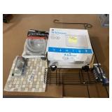 White Wall Mount Mailbox No Keys Or Hardware ,