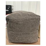 Bean Bag Ottoman 20x20x18