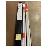 36 Inch Grab Bar, 2-48-72 Inch Closet Rods