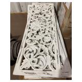3-35.5x12 Inch Wall Accent Pieces