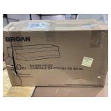 Broan Black Hangers Hood 30 Inch Scratches