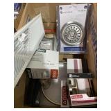 Towel Hook, Sink Strainer, Register Vent, Toilet