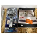 Towel Ring And Shower Head