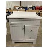 Vanity And Sink 30x19" With Single Sink Bowl