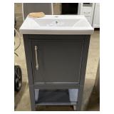 Vanity Cabinet 20x16x35 Inches And Sink