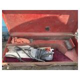 Milwaukee Saw zall box and Porter cable router