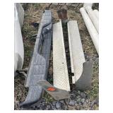 Running boards and truck bumper lot 305