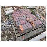 Skid of assorted bricks, tag 327