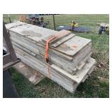 Concrete form lumber, tag 356