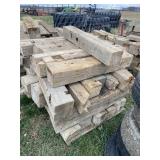 Assorted barn beams, tag 378
