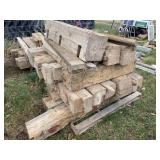 Assorted barn beams, tag 361