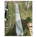 Aluminum break table, tag 370