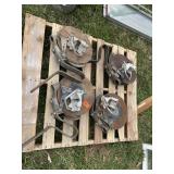 Skid of cutters, tag 389