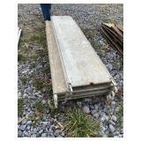 Four scaffolding cat walks, tag 391