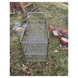 Rolling wire cart, tag 400