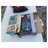 Jigsaw and heat seaming iron, tag 395