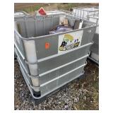 Plastic tote and contents including nails tag 416