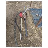 Two hand pumps, tag 1895