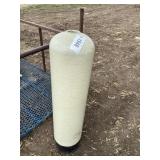 Water softener tank, tag 1948