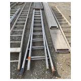 Would extension ladder, tag 421 Center in photo