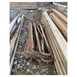 Cattle stanchions, Lot 488