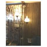 Pole Light - Needs Bulb And Switch Adjustments