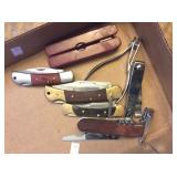 Knife Assortment Including Winchester