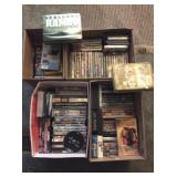 Dvd And Vhs Assortment Western And Action Movies