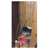 Contents Of Closet, Yardsticks, Miscellaneous