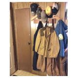 Insulated Bibs, Coveralls Size Med., Ball Caps